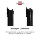 Stop Kontak Kabel Ekstensi Terminal Listrik 4 Lubang Brennenstuhl Premium Line 4 Socket 5m / Colokan Listrik Kabel 5 Meter dengan Switch On Off -1951540101