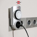 Stop Kontak Timer Terminal Colokan Listrik 1 Lubang Brennenstuhl Primera Line Timer Mekanik MT 20 - 1506530