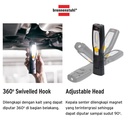 Brennenstuhl Lampu Senter Tangan LED Isi Ulang HL 200 A / Lampu Penerangan dengan Magnet + Gantungan - 1175430010