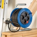 Kabel Rol 4 Lubang Brennenstuhl Cable Reel Garant Compact 15m / Colokan Listrik 4 Socket dengan Kabel Gulung 15 Meter - 1079180004