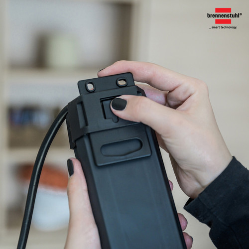 Stop Kontak Kabel Extension Terminal Listrik 6 Lubang Brennenstuhl Premium Line extension 6 socket abu-abu 3m / Colokan Listrik Kabel Ekstensi dengan switch On Off 3 Meter