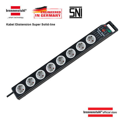 Brennenstuhl Super-Solid Line 8-way 2,5m 1153380118-1508530