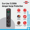 Brennenstuhl Stop Kontak Surge Protection Anti Petir 11588103/1506950