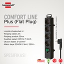 Comfort Deal: Brennenstuhl Comfort Line 4&6 Soket -100100/300100