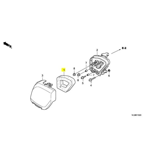 Honda UMR 435N/UMR 435T/UMK 435T Brush Cutter Element Air Cleaner