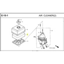 HONDA GX 120/GX 160/GX 200 Engine Element Air Cleaner