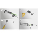 Stop Kontak Kabel Extension Terminal Listrik 6 Lubang Brennenstuhl Premium Alu Line Technics 6 socket 3x 2 Socket switchable sockets 3m / Colokan Listrik Kabel Ekstensi 3 Meter Switch On Off