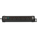 Stop Kontak Kabel Ekstensi Terminal Listrik 5 Lubang Colokan Universal Brennenstuhl Premium Multi Line 5 socket 5m Hitam / Colokan Listrik 5 meter dengan switch