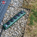 Stop Kontak Kabel Ekstensi Colokan Terminal Listrik 5 Lubang Brennenstuhl Super Solid SL554 5 Socket 5m IP54 Outdoor Waterproof dengan Tutup Pelindung Lubang Otomatis dan Switch -1159910215