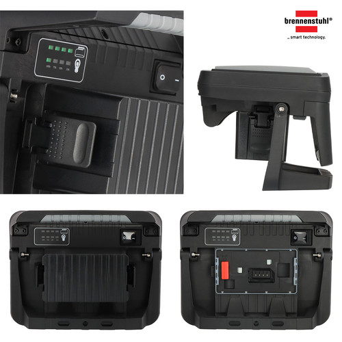 Brennenstuhl Lampu Senter Kerja LED Worklight Floodlight 3000MA / Lampu Sorot Penerangan -1173700007