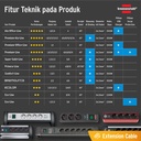 Stop Kontak Kabel Extension Terminal Listrik 8 Lubang Brennenstuhl Premium Line 8 Socket 3m Black / Colokan Listrik Kabel Ekstensi dengan Kabel 3 Meter Switch On Off - 1951180100