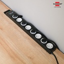 Stop Kontak Kabel Extension Terminal Listrik 8 Lubang Brennenstuhl Super Solid Line dengan kabel 2,5m dan Switch  1153380118