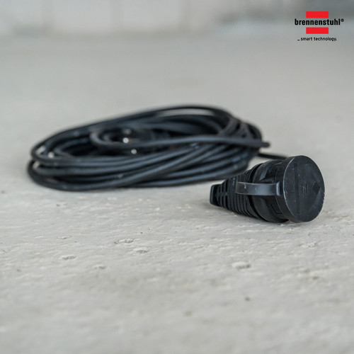 Sambungan Kabel 1 Lubang BREMAXX extension cable IP44 10m black- 1169870 - Colokan listrik 10 Meter dengan Kabel