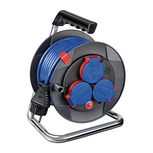 Brennenstuhl Bundle - Kabel Rol dan Stop Kontak