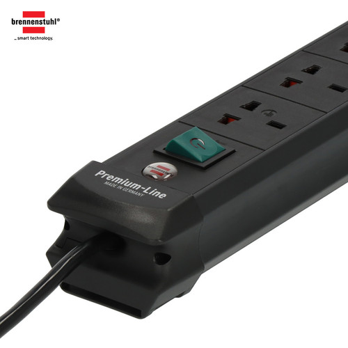 Stop Kontak Kabel Ekstensi Terminal Listrik 5 Lubang Colokan Universal Brennenstuhl Premium Multi Line 5 socket 5m Hitam / Colokan Listrik 5 meter dengan switch