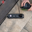 Stop Kontak Kabel Ekstensi Colokan Terminal Listrik 3 Lubang Brennenstuhl Cable Extension Outdoor 3 Socket 2m IP44 dengan Tutup Pelindung dan Switch - 1159950013