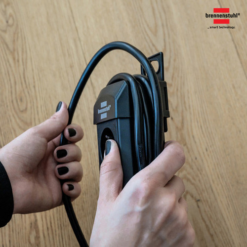 Stop Kontak Kabel Extension Terminal Listrik 6 Lubang Brennenstuhl Premium Line power strip 6 Socket 3m with surge protection anti petir 60000A / Colokan Listrik Kabel Ekstensi 3 Meter dengan Switch On Off