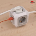 Stop Kontak Kabel Ekstensi Terminal Listrik 4 Lubang Brennenstuhl ALEA Power USB 4 Socket 1.4m / Colokan Listrik dengan Kabel 1.4 Meter - 1150100