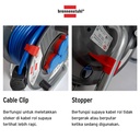 Kabel Rol 3 Lubang Brennenstuhl Cable Reel Garant IP44 25m / Colokan Listrik 3 Socket dengan Kabel Gulung 25 Meter - 1219850