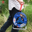 Kabel Rol 3 Lubang Brennenstuhl Cable Reel Garant IP44 25m Industrial Grade / Colokan Listrik 3 Socket dengan Kabel Gulung 25 Meter -1218350