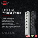 Paket Spesial Stop Kontak  Brennenstuhl Eco-Line Stop Kontak 6-soket