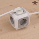 Stop Kontak Kabel Ekstensi Terminal Listrik 4 Lubang Brennenstuhl ALEA Power Socket Block 4 Soket 1.4m / Colokan Listrik dengan Kabel 1.4 Meter - 1150090