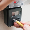 Stop Kontak Timer Terminal Colokan Listrik 1 Lubang Brennenstuhl Digital 7 Day Weekly Timer IP44 - Timer Digital Outdoor 1506706