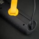 Lampu Senter Tangan Brennenstuhl LED Isi Ulang Manual 300 AD / Lampu Penerangan dengan Magnet & Gantungan - 1178590100