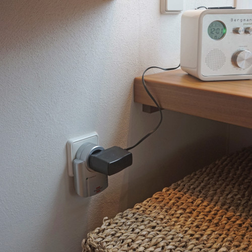 Stop Kontak Kabel Extension Terminal Listrik 1 Lubang Brennenstuhl Primera Line 13.500A surge protected Adaptor / Colokan Listrik Perlindungan Anti Petir - 1506950