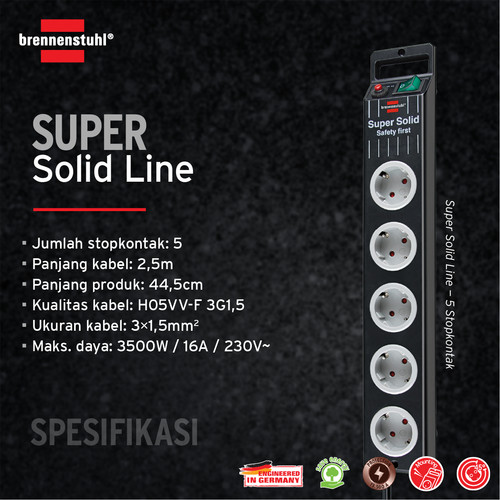 Brennenstuhl Stop Kontak- Best of The Best Bundle (00120/80115/20020)