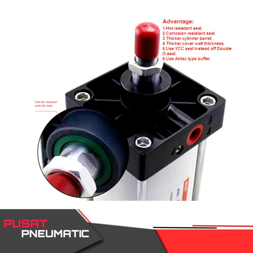 SC 50X175 Pneumatic Standard Cylinder / Cylinder Pneumatic SC 50 x 175