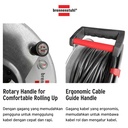 Kabel Rol 4 Lubang Brennenstuhl Cable Reel Garant S 4 Export 25m / Colokan Listrik 4 Socket dengan Kabel Gulung 25 Meter - 1195056
