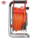 Kabel Rol 3 Lubang Brennenstuhl Cable Reel Garant S IP44 25m / Colokan Listrik 3 Socket dengan Kabel Gulung 25 Meter - 1198370
