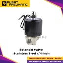 Solenoid Valve Stainless Steel UWS-08 1/4" Ac 220 / Dc 24