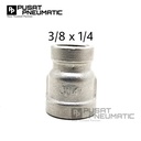 Reducer Stainless steel 3/8" (Female) x 1/4" (female)