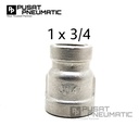Reducer Stainless steel 1" (Female) x 3/4" (female)
