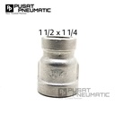 Reducer Stainless steel 1 1/2" (Female) x 1 1/4" (female)