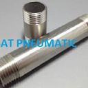 Pipa Nepel / Pipe nipple Stainless steel 304 1" 10 CM
