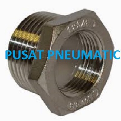 Vlock Ring / Bushing Stainless steel 1 1/4" (Male) x 1" (Female)