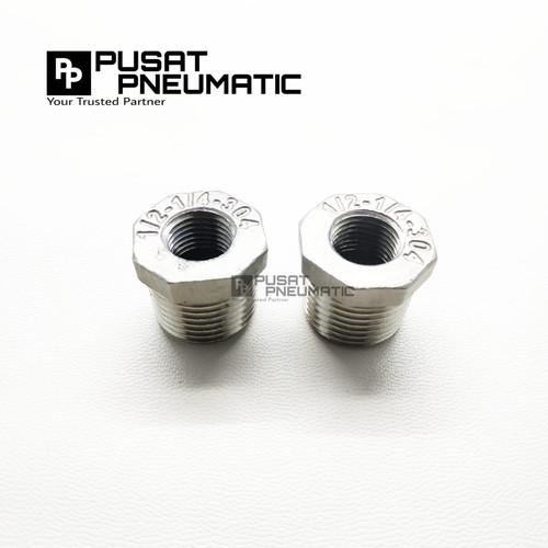 Vlock Ring / Bushing Stainless steel 1 1/2" (Male) x 1" (Female)