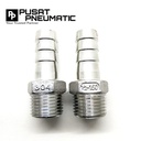 Hose Nipple / Nepel Selang Stainless steel 304 1/2"