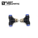 FITTING TEE 4 MM Drat 1/8" MPB 4-01