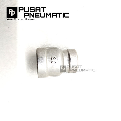 Reducer Stainless steel 1 1/2" (Female) x 1" (female)