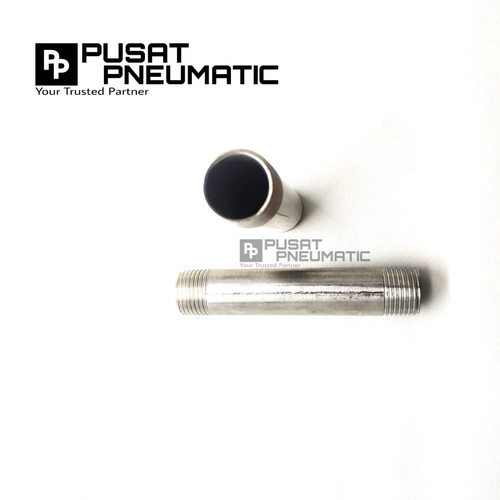 Pipa Nepel / Pipe nipple Stainless steel 304 1" 10 CM
