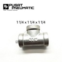 Tee / Straight Tee Stainless steel 304 1 1/4"