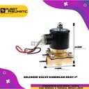 Solenoid Valve kuningan 2 way 1" 2W-250-25 ac220/dc24