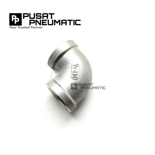 Elbow / knee ss Stainless steel 304 Drat dalam /cewe 1/2"