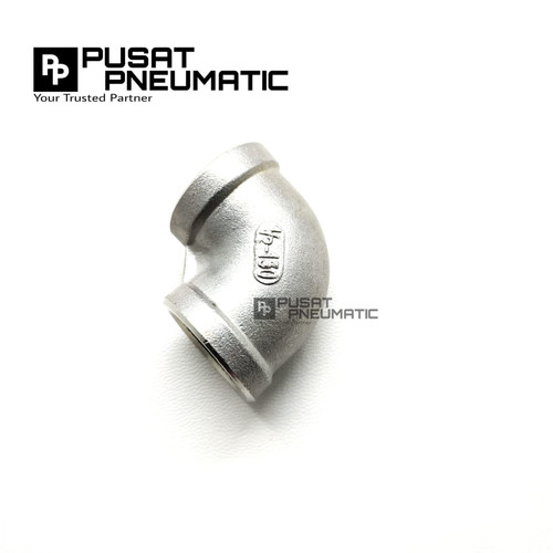 Elbow / knee ss Stainless steel 304 Drat dalam /cewe 1 1/2"