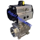 Actuator Ball Valve 3pc Body SS 1" Double Acting