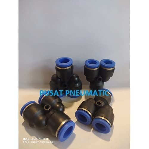 PY 14 MM FITTING Y PNEUMATIC UKURAN 14MM X 14MM X 14MM mpy 14
